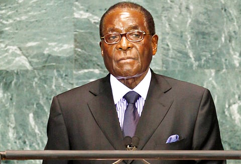 ஜிம்பாப்வே நாட்டில் முகாபேயிடம் இருந்து கட்சி தலைவர் பதவி பறிப்பு