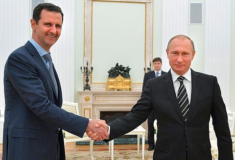 சிரியா விவகாரம்; ரஷ்யாவில் அதிபர் விளாடிமிர் புதினுடன் ஆசாத் பேச்சுவார்த்தை