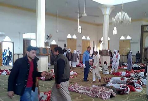 எகிப்து மசூதியில் பயங்கரவாதிகள் கொடூரத் தாக்குதல், 235 பேர் உயிரிழப்பு