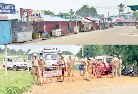 எண்ணெய் கிணறு அமைக்க எதிர்ப்பு: கடைகள் அடைப்பு; ஆட்டோ, வேன்கள் ஓடவில்லை