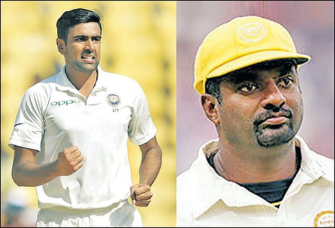 உலகின் சிறந்த சுழற்பந்து வீச்சாளர் அஸ்வின் முரளிதரன் புகழாரம்