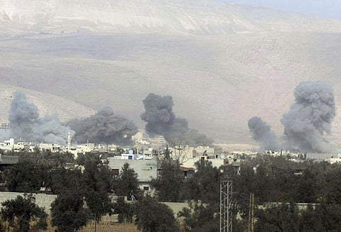 சிரியாவில் ஜெட் விமானங்கள் இன்று தாக்குதல்; பொதுமக்களில் 27 பேர் பலி