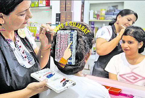 89 தொகுதிகளில் முதல் கட்ட தேர்தல் குஜராத்தில் பிரசாரம் ஓய்ந்தது நாளை ஓட்டுப்பதிவு