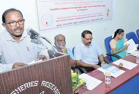 கடலோர மாவட்டங்களில் பருவநிலை மாற்றத்தை சமாளிக்க பலஅடுக்கு மீன்வளர்ப்பு முறை