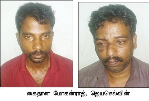 புதுமாப்பிள்ளை கொலை: அரசு பஸ் டிரைவர்கள் 2 பேர் கைது