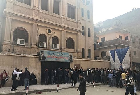 எகிப்து நாட்டில் தேவாலயம் மீது பயங்கரவாத தாக்குதல்: 10 பேர் பலியானதாக தகவல்