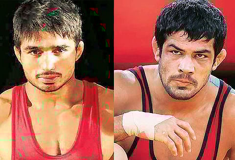 மல்யுத்த வீரர்கள் சுஷில்குமார், ராணா ஆதரவாளர்களின் ரகளை