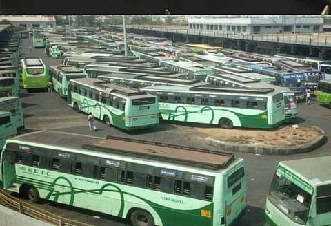 பணிக்கு வராத தொழிலாளர்களுக்கு போக்குவரத்துத்துறை நோட்டீஸ்