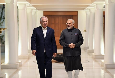 ”பிரதமர் மோடி மிகப்பெரும் தலைவர்”: இஸ்ரேல் பிரதமர் நேதன்யாகூ புகழாரம்