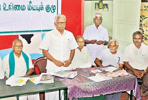 காவிரி வழக்கை 7 நீதிபதிகள் கொண்ட அமர்வுக்கு மாற்ற வேண்டும் காவிரி உரிமை மீட்புக்குழு வலியுறுத்தல்