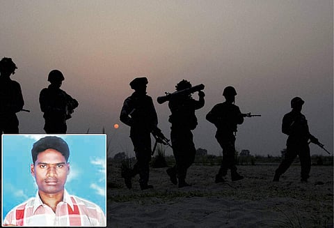 எல்லையில் பாகிஸ்தான் அத்துமீறி தாக்குதல் தமிழக ராணுவவீரர் குண்டு பாய்ந்து பலி