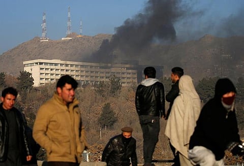 ஆப்கான் இன்டர்கான்டினென்டல் ஓட்டல் தாக்குதலுக்கு தலிபான் பொறுப்பு ஏற்பு, பாகிஸ்தான் கண்டனம்