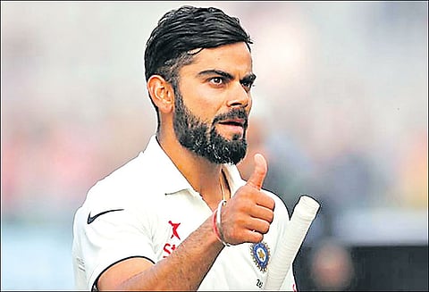 டெஸ்ட் பேட்ஸ்மேன் தரவரிசையில் லாராவை முந்தினார், விராட்கோலி