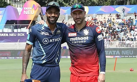 ஐ.பி.எல் கிரிக்கெட்: வெற்றி நெருக்கடியில் பெங்களூரு அணி - குஜராத்துடன் இன்று மோதல்