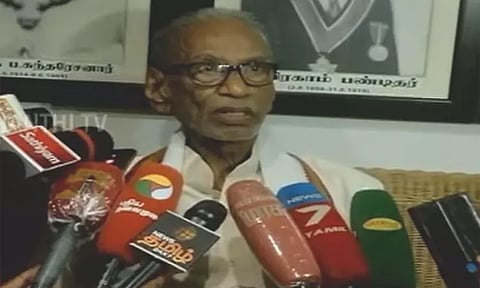 "இலங்கையில் சீனா ஆழமாக காலூன்றியுள்ளது" - உலக தமிழர் பேரமைப்பு தலைவர் பழநெடுமாறன்