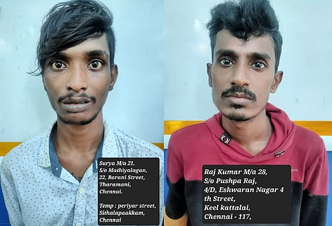 மும்பையிலிருந்து கடத்தி வரப்பட்ட போதை மாத்திரைகள் பறிமுதல் - இருவர் கைது