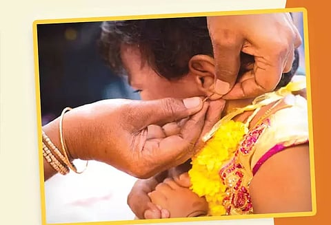 நினைவாற்றலை அதிகரிக்கும் காதுகுத்தும் பாரம்பரியம்