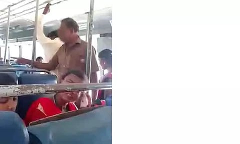 இலவச பஸ் பாஸ் இருந்தும் மாணவிகள் பயணம் செய்ய நடத்துனர் அனுமதி மறுப்பு-வைரலாகும் வீடியோ