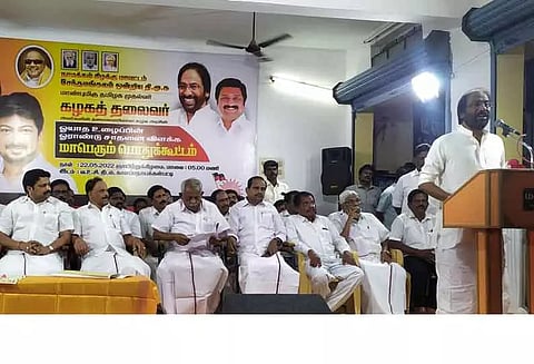 தி.மு.க. சாதனை விளக்க பொதுக்கூட்டம்