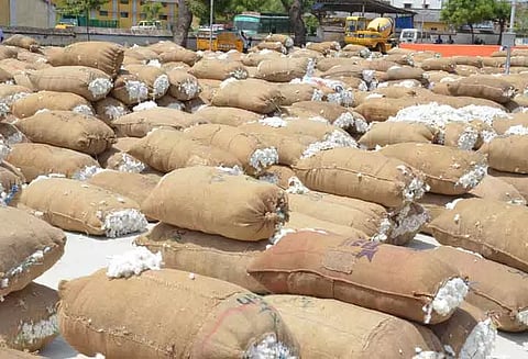 நாமக்கல்லில் ரூ.65 லட்சத்துக்கு பருத்தி ஏலம்