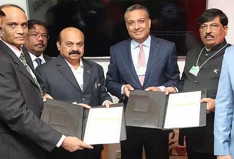 தாவோஸ் பொருளாதார மாநாட்டில் ஒப்பந்தம்: கர்நாடகத்தில் ரூ.50 ஆயிரம் கோடி முதலீடு