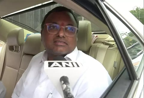 விசா முறைகேடு வழக்கு: இது ஒரு டெஸ்ட் மேட்ச்; இன்று 3வது நாள் மட்டுமே - சிபிஐ விசாரணை பற்றி கார்த்தி சிதம்பரம் கருத்து!