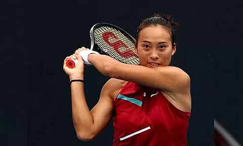 பிரெஞ்சு ஓபன்: 4-வது சுற்றில் சீன வீராங்கனை ஜெங் கின்வென் தோல்வி