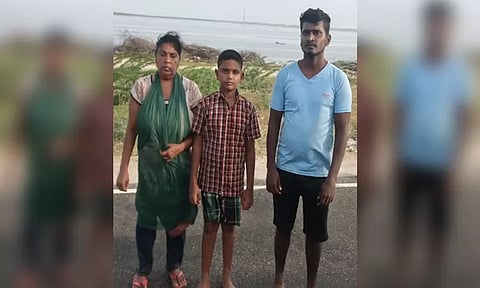 இலங்கையில் இருந்து ராமேஸ்வரத்திற்கு 3 பேர் அகதிகளாக வருகை