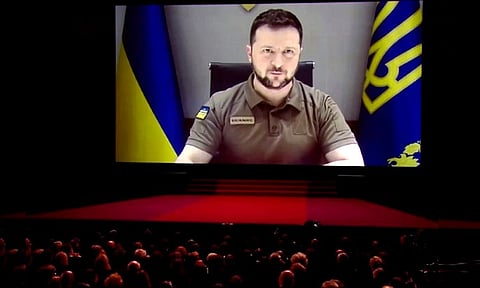 உக்ரைன் நிலப்பரப்பில் 20 சதவீத பகுதி ரஷியாவின் கட்டுப்பாட்டுக்குள் உள்ளது - உக்ரைன் அதிபர் வேதனை!