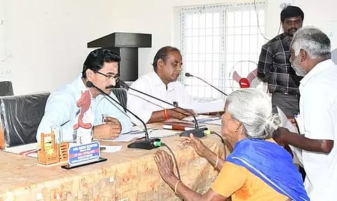 பொதுமக்கள் குறைதீர்க்கும் கூட்டம்