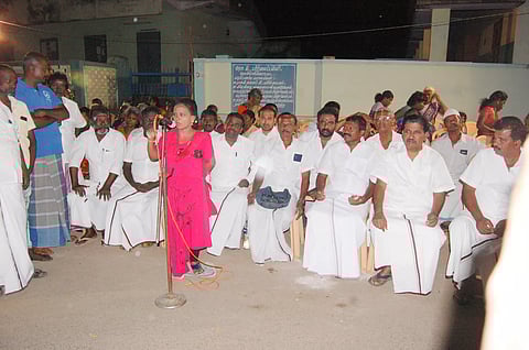 தி.மு.க. தெருமுனை பிரசார கூட்டம்