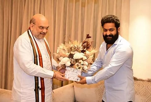 ஜூனியர் என்.டி.ஆருடன் அமித்ஷா சந்திப்பு