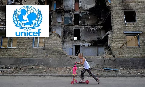 உக்ரைன் போரால் 1,000 குழந்தைகள் உயிரிழப்பு; யுனிசெப் அறிக்கை