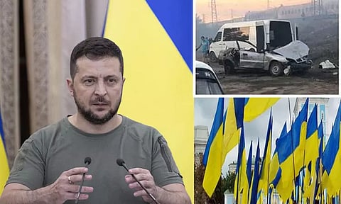 உக்ரைன் சுதந்திர தினத்தில் ரெயில் நிலையத்தின் மீது ரஷியா நடத்திய ஏவுகணை தாக்குதலில் குறைந்தது 22 பேர் பலி!