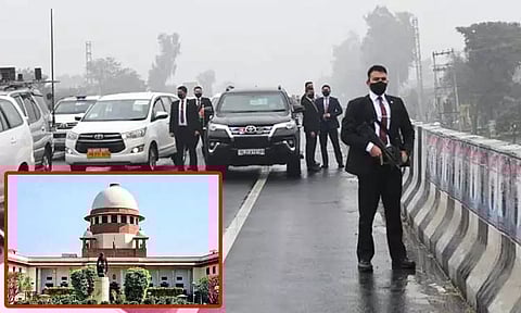 பிரதமர் பாதுகாப்பில் குளறுபடி: பஞ்சாப் போலீஸ் அதிகாரி கடமை தவறி உள்ளார் - சுப்ரீம் கோர்ட்டு குழு அறிக்கை