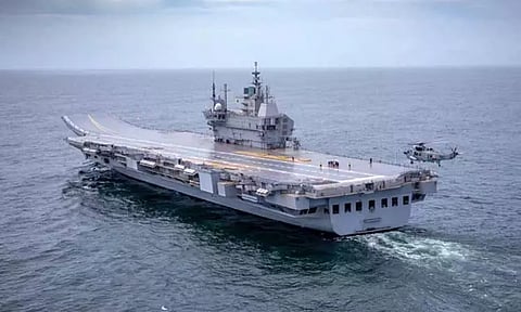 'விக்ராந்த்' விமானந்தாங்கி போர்க்கப்பல் வருகிற 2-ந்தேதி படையில் சேர்ப்பு