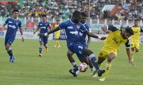 தூரந்த் கோப்பை கால்பந்து: ஐதராபாத் அணியிடம் சென்னை தோல்வி