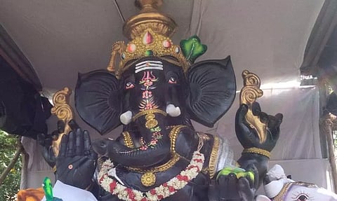 14 இடங்களில் விநாயகர் சிலைகள் பிரதிஷ்டை