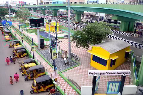 சேலம் புதிய பஸ்நிலையத்தில் ரூ.78 லட்சத்தில் பசுமை வெளி பூங்கா-இன்று திறக்கப்படுகிறது