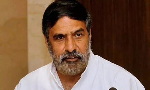 ''தலைவர் தேர்தலுக்கான வாக்காளர் பட்டியல் எங்கே?'' - ஆனந்த் சர்மா சரமாரி கேள்வி