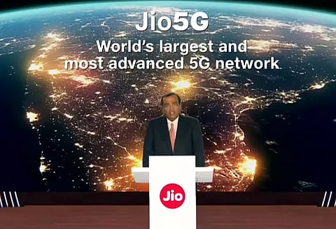 தீபாவளி முதல் சென்னை உள்பட 5 நகரங்களில் ஜியோ 5ஜி சேவை-முகேஷ் அம்பானி அறிவிப்பு