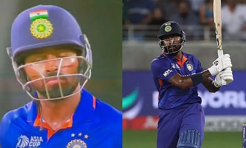 பரபரப்பான கடைசி ஓவர்... ஹர்திக் பாண்டியாவின் கூலான முக பாவனை.. அடுத்த பந்தில் சிக்சர்- வைரல் வீடியோ