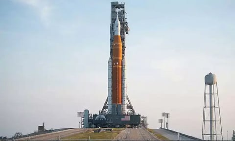 ஆர்ட்டெமிஸ்-1 எஸ்எல்எஸ் ராக்கெட் என்ஜினில் தொழில்நுட்ப கோளாறு! இன்று விண்ணில் ஏவும் முயற்சி நிறுத்தம் - நாசா அறிவிப்பு