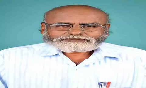 ஓய்வு பெற்ற ஆசிரியரின் கண்கள் தானம்