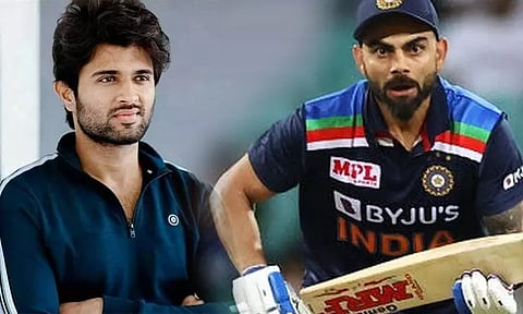 படமாகும் வாழ்க்கை கதை... விராட் கோலியாக நடிக்கும் விஜய்தேவரகொண்டா?