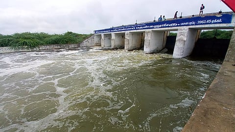 ராமநாதபுரத்தில் கண்மாய்களுக்கு தண்ணீர் திறப்பு