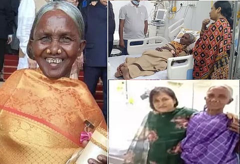 பத்மஸ்ரீ விருது பெற்ற கமலா பூஜாரி நடனமாட வற்புறுத்திய சமூக ஆர்வலர் மீது நடவடிக்கை எடுக்க கோரிக்கை