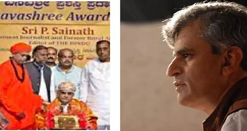 மடாதிபதி மீது பாலியல் வழக்கு: மாணவிகளுக்கு ஆதரவாக கர்நாடக மடம் வழங்கிய விருதை திருப்பி அளித்த பத்திரிகையாளர்!