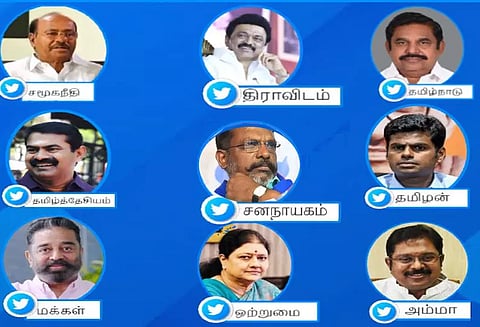 'திராவிடம்' 'தமிழ்நாடு' 'தமிழன்' 'சமூகநீதி''தமிழ்த் தேசியம்' ஒற்றைச் சொல் டிரெண்டிங்கில் தமிழக அரசியல் தலைவர்கள்