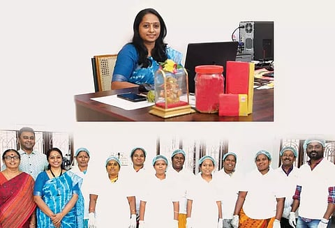 விழிப்புணர்வு முயற்சியால் சுயதொழில் தொடங்கிய காயத்ரி